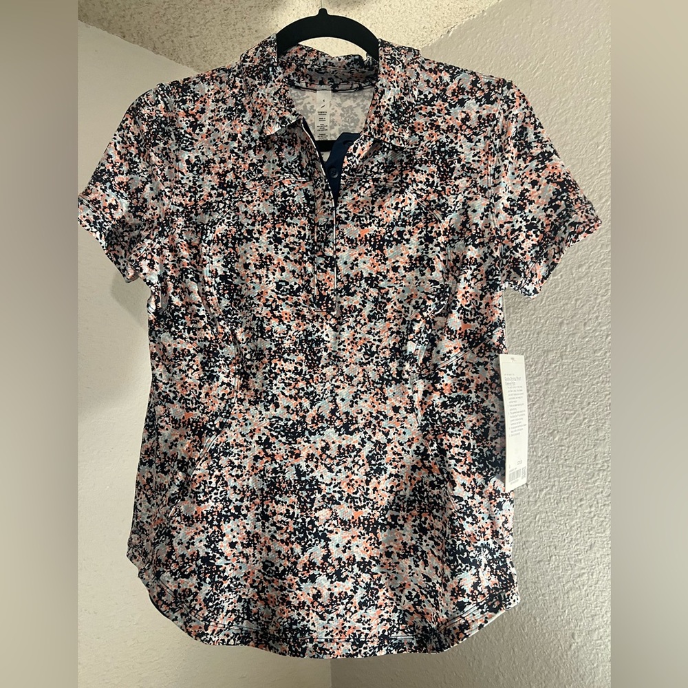 Lulu Lemon Quick Dry Polo Shirt